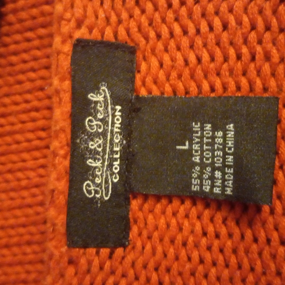 Peck & Peck Collection Embellished Tie Front Crocheted Blazer Size L/M - Picture 6 of 7